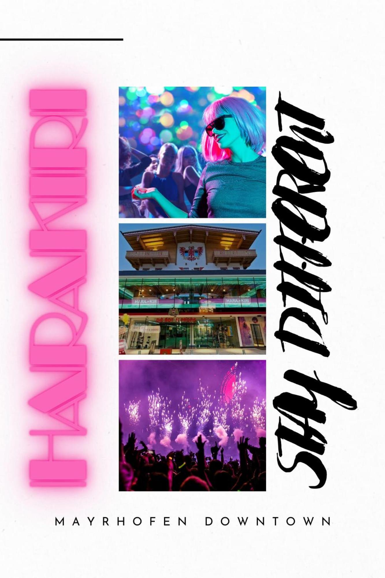 Partyhouse Harakiri Stay Different 60 Seconds To Mountains! Free Parking! Self Check-In Mayrhofen Εξωτερικό φωτογραφία